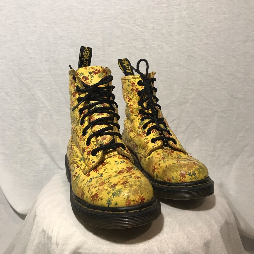 Floral Dr. Martens